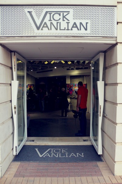 Suzi in Beirut at Vick Vanlian Showroom